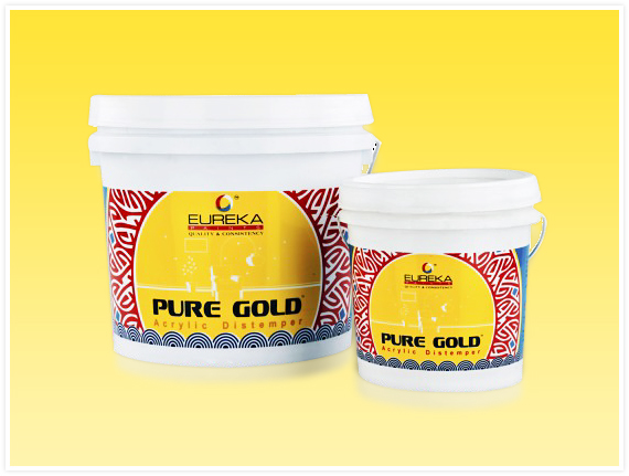 Pure Gold Acrylic Base Distemper Manufacturers Mumbai, India